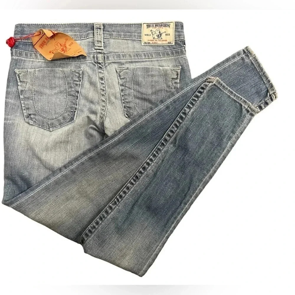 True Religion Skinny Heritage Jeans Size 25